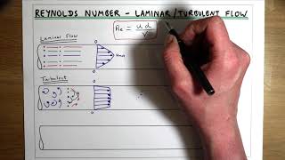 Laminar Flow Turbulent Flow and Reynolds Number [upl. by Oren]