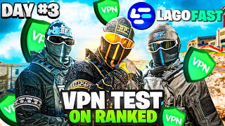 LagoFast VPN Test In Warzone RANKED  Day 3 [upl. by Drislane980]