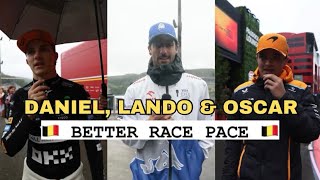 F1’s Lando Norris Reacts To His Qualifying In Belgium [upl. by Fiora]