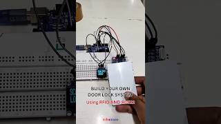 RFID based automatic door lock system using Arduino uno [upl. by Yentihw491]