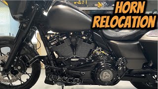 Relocate that ULGY horn on a Street Glide  Build Series  Part 14 [upl. by Trebmer]