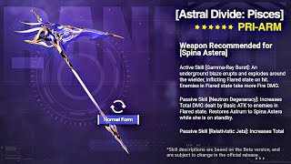 「HONKAI IMPACT 3RD」Unlocking and Upgrading New PRIARM ASTRAL DIVIDE Pisces to 6STARS [upl. by Niwled]