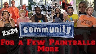 Community  2x24 For A Few Paintballs More  Group Reaction [upl. by Cleopatre]