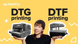 DirectToGarment vs DirectToFilm Printing  Which one to choose [upl. by Kcoj92]