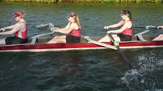 Fitzwilliam W1 Division 1 Thursday Cambridge May Bumps 2023 slow motion [upl. by Lede]