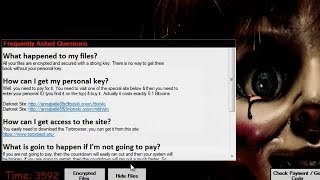 Ejecutando Ransomware Annabelle [upl. by Ecidna343]