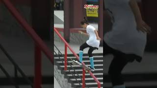 Them socks Ginwoo Onodera may only be 13 but he dominated men’s street amp is 1 on 12DaysofXGames [upl. by Nav]