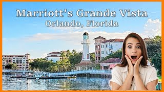 Marriott Grande Vista Orlando  This Resort has it All [upl. by Enehs]