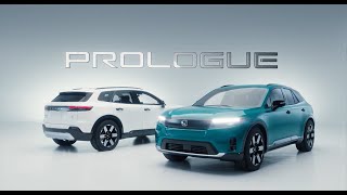 Charging Toward Adventure Honda Reveals Styling of AllNew Prologue Electrified SUV [upl. by Odrarej935]