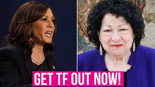 FIRST Latina Justice PRESSURED to Let Kamala REPLACE Her I Should Sonia Sotomayor RESIGN [upl. by Atteloiv]