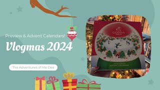 Vlogmas 2024  Preview and Advent Calendars Reveal [upl. by Fachan]