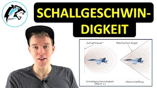 Die Schallgeschwindigkeit  Physik Tutorial [upl. by Artemus]