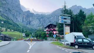 Switzerland ascent to Leukerbad from Varen 🇨🇭 [upl. by Ecienahs405]