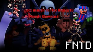 Mangle showcase Its good Five Nights TD [upl. by Siramaj]