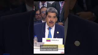 PALÄSTINA und der INTERNATIONALE GERICHTSHOF  Nicolás Maduro BRICS 2024 in Kasan venezuela [upl. by Aisyat]