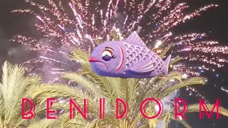 Benidorm Fireworks Burial of the Sardine February 21 2023 [upl. by Shurlocke764]