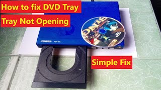 DVD Repair  DVD Tray Will Not Open [upl. by Ahsikahs]