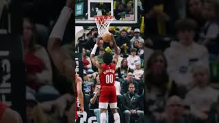 duo 🤞  Portland Trail Blazers vs Utah Jazz  shorts nba highlights trailblazers [upl. by Aihsak]