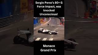 F1 Sergio Perez Huge Crash [upl. by Inoy68]