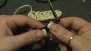 How to Crochet a quotDouble Crochet Clusterquot Stitch [upl. by Anairam]