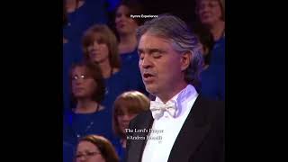 The Lords Prayer by Andrea Bocelli hymnsexperience thelordsprayer andreabocelli [upl. by Dorice]