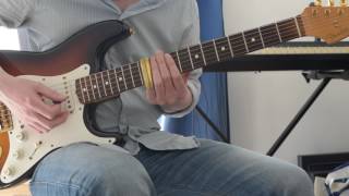 Jimi Hendrix  All Along the Watchtower  Guitar Solo Cover [upl. by Erdua]