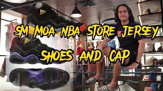 NBA STORE JERSEY amp SHOES amp CAP SM MALL OF ASIA PHILIPPINES [upl. by Enirual]