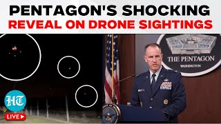 Pentagon On Mystery Drones LIVE Pentagon Shoots Down Iran Mothership Claim  New Jersey US News [upl. by Gunas]