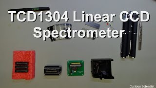 TCD1304based spectrometer  Part 1 [upl. by Elianora]