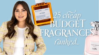 10 Cheap Inexpensive Budget Fragrances that are a 1010 for me [upl. by Anairda]