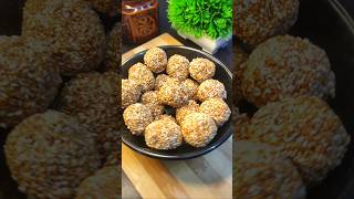 🤤TASTY AND DELICIOUS😋till ka ladu recipe ✨viralvideo youtubeshorts ytshorts [upl. by Norek303]