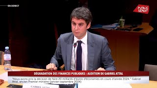 « Ça part complètement en sucette » clash entre Gabriel Attal et le rapporteur général du budget [upl. by Notyap]