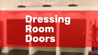 Dressing Room Doors [upl. by Vivianna]