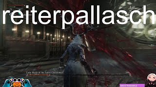 Bloodborne Lady Maria  reiterpallasch NG Minimum Stat Requirement [upl. by Johanan]