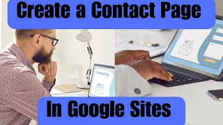 How can I make a contact page in Google Sites [upl. by Erline]