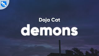 Doja Cat  Demons Clean  Lyrics [upl. by Liag]