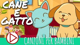 Cane e Gatto 🐱🐶  Canzoni per Bambini [upl. by Marne]