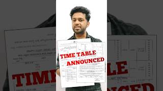 SSLC Time Table 2024 Karnataka  shorts [upl. by Tteve92]