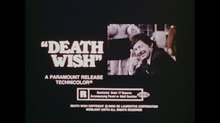 Death Wish 1974 High Definition 60 sec TV Spot Trailer Charles Bronson Hope Lange [upl. by Vish598]