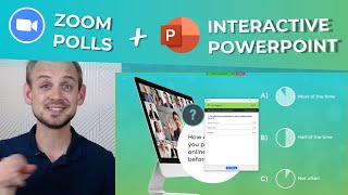 How to Setup Polls  Create Interactive PowerPoints for Dynamic Virtual Presentations [upl. by Teerprug319]