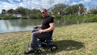 Matrix Carbon Fiber Wheelchair St Augustine Terrain Test [upl. by Anazus449]