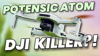 DRONE SENZA PATENTINO Sotto i 250g Recensione Potensic ATOM 4K [upl. by Terence634]