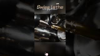 Swiss lathe turning and milling compound！ [upl. by Anihpled]