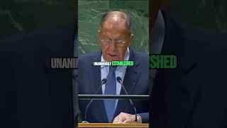 Sergey Lavrov on Decolonization and SelfDetermination A Global Perspective [upl. by Eizzo178]