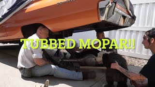 How to Narrow a Mopar 8 34 Rear Axle Hefty Coronet Ep 3 [upl. by Walling]