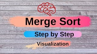 Merge sort algorithm Step by Step visualization Bangla [upl. by Mendive558]