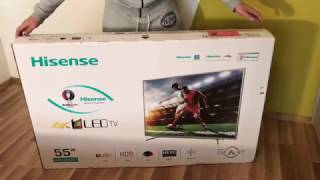 UNBOXING HISENSE M7000 [upl. by Damarra]