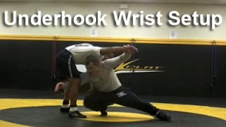 Wrestling Moves KOLATCOM Underhook Wrist Leg Attack Setup [upl. by Hildy]