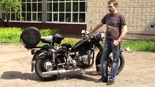 Обзор мотоцикла к750 тюнинг доработка  motorcycle Ural Dnepr [upl. by Radie265]