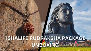 Isha Rudraksha Diksha Unboxing  Importance Guide Lines  How to Use Rudraksha  sadguru  Ishalife [upl. by Anirahtak]